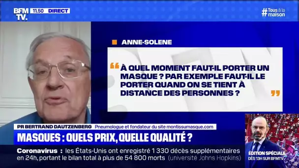 A quel moment faut-il porter un masque? BFMTV répond à vos questions