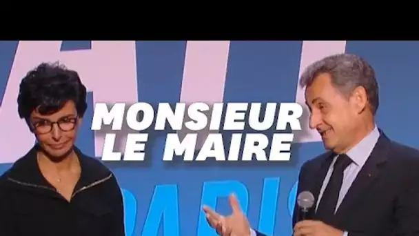 Quand Rachida Dati s'imagine en "monsieur le maire"