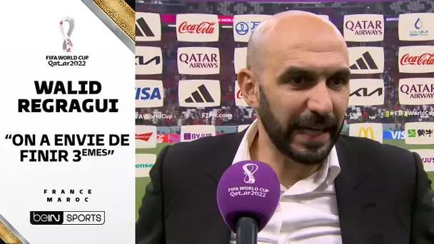 🏆🇫🇷🇲🇦🗨️ Walid Regragui : "Contre la France la moindre erreur est payée cash !"