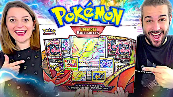 ON OUVRE LE PLUS BEAU COFFRET POKEMON LEGENDES BRILLANTES ! OUVERTURE CARTE POKEMON COFFRET HO-OH