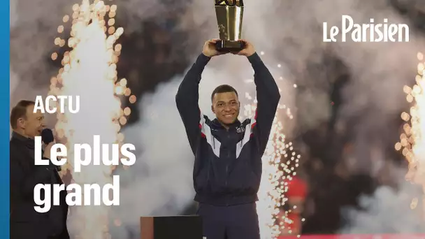 L'incroyable fête du Parc des Princes pour le 201e but de Mbappé au PSG