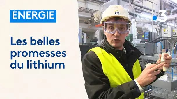 Énergie : les belles promesses de l'extraction du lithium dans le nord de l'Alsace