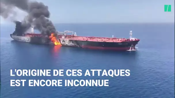 Deux pétroliers évacués en mer d'Oman après une attaque présumée