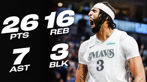 Anthony Davis DOMINATES In His Mavericks Debut! | February 8, 2025