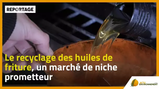 Le recyclage des huiles de friture, un marché de niche prometteur