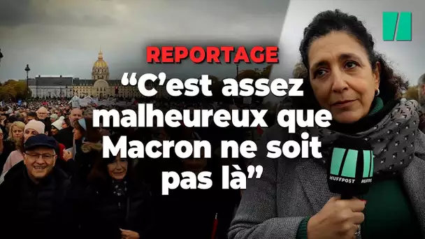 L'avis des manifestants sur l’absence de Macron à la marche contre l'antisémitisme