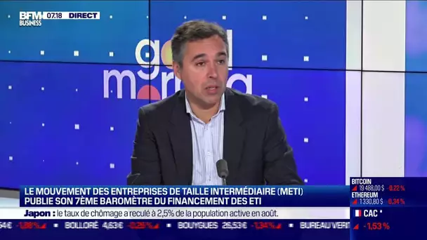 Frédéric Coirier (METI) : Le METI publie son 7e baromètre du financement des ETI