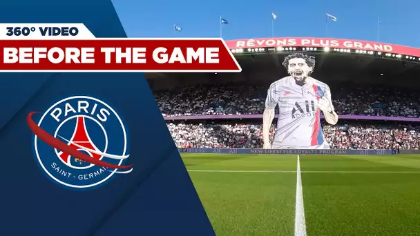 360 VIDEO : LE TIFO ET L'ENTREE DES JOUEURS DEPUIS LE ROND CENTRAL