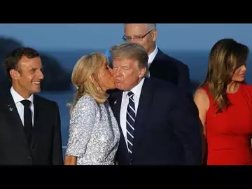 Brigitte et Emmanuel Macron, retrouvailles sous tensions avec Donald Trump