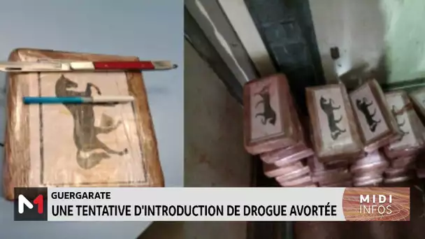El Guerguarat : mise en échec d´une tentative de trafic de drogue et saisie de 47.4 kg de cocaïne