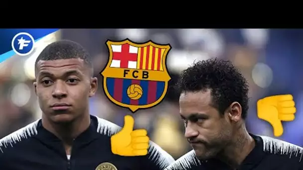 Les supporters du Barça préfèrent Mbappé à Neymar | Revue de presse