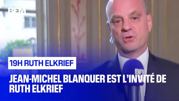 Jean-Michel Blanquer face à Ruth Elkrief