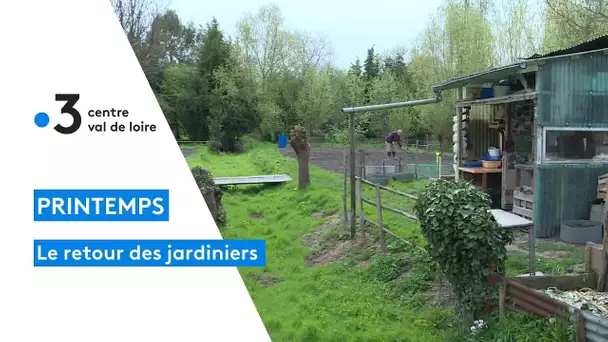 Les jardiniers des marais de Bourges reprennent bèches et arrosoirs