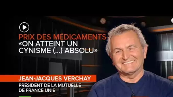 #IDI ⛔️ Prix des médicaments : «On atteint un cynisme (...) absolu», admet Jean-Jacques Verchay