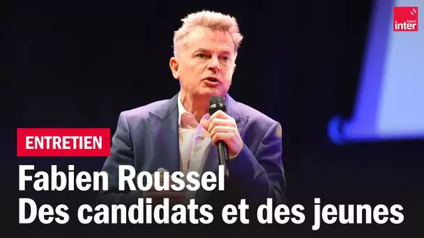 Fabien Roussel - Des candidats et des jeunes