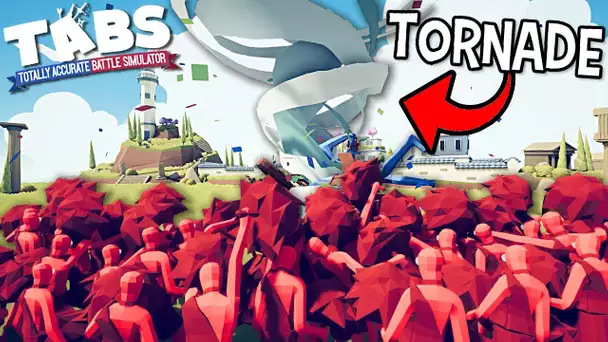 ON CRÉE UNE TORNADE ! | TOTALLY ACCURATE BATTLE SIMULATOR FR