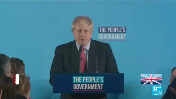 Législatives au Royaume-Uni : "Nous réaliserons le Brexit à temps" assure B. Johnson