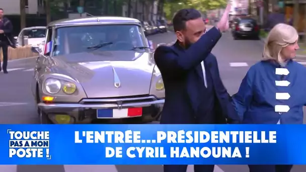 L'entrée...présidentielle de Cyril Hanouna !