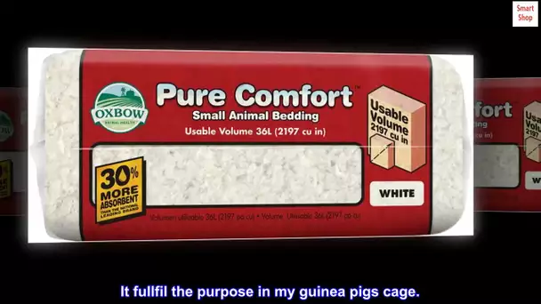 Oxbow Pure Comfort Small Animal Bedding - Odor & Moisture Absorbent, Dust-Free Bedding for Small