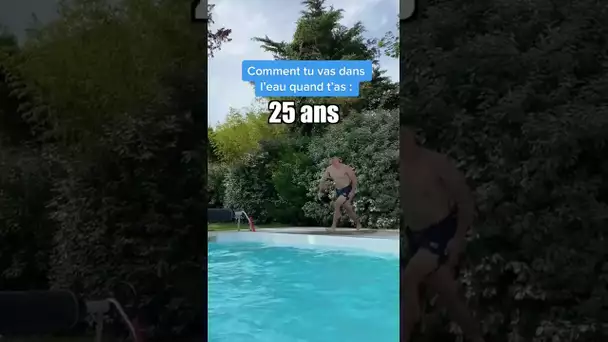 Quand tu vas dans l'eau 😂