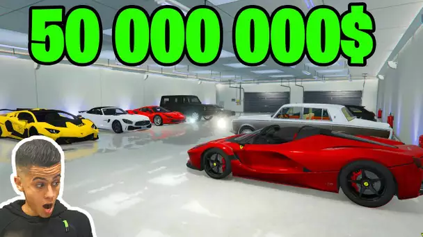 LE GARAGE LE PLUS CHER DE GTA 5 ! (Lambo,Ferrari,...)