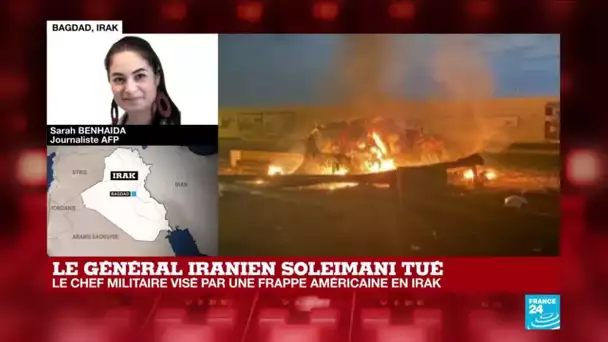 Général iranien Soleimani tué : "Bagdad considère qu'il s'agit d'une agression"