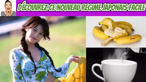 De la banane et l&#039;eau chaude un régime japonais rapide et facile pour perdre quelques kilos
