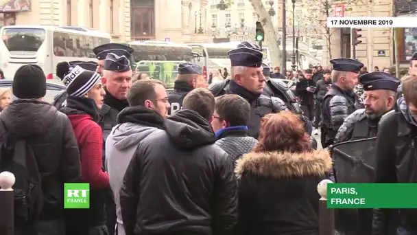 Paris : manifestants évacués des Galeries Lafayette, le lendemain de l’acte 53