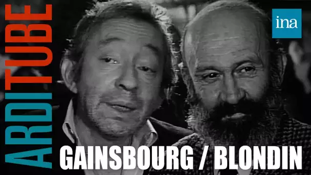 Alcool et poésie : Serge Gainsbourg & Antoine Blondin chez Thierry Ardisson | INA Arditube