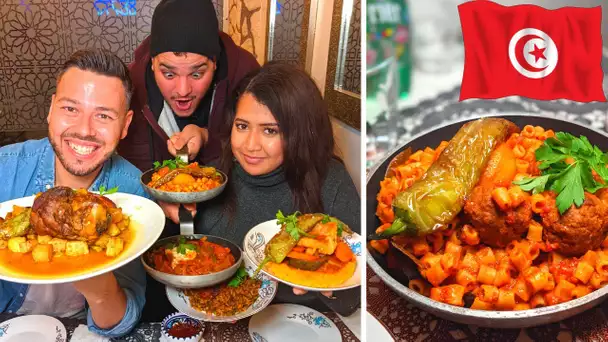 Macaronade, Couscous poisson, ... Un VRAI RESTO TUNISIEN pour la BRIGADE des FAST FOODS ! -VLOG 1238