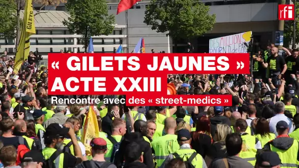 «Gilets jaunes», acte 23: rencontre avec des «street-medics»