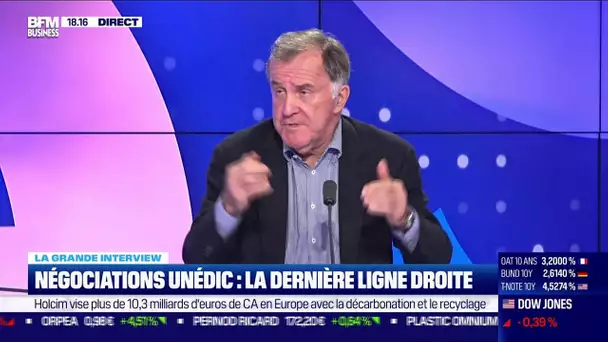 Pierrre Ferracci (Groupe Alpha) : négociations Unédic, la dernière ligne droite