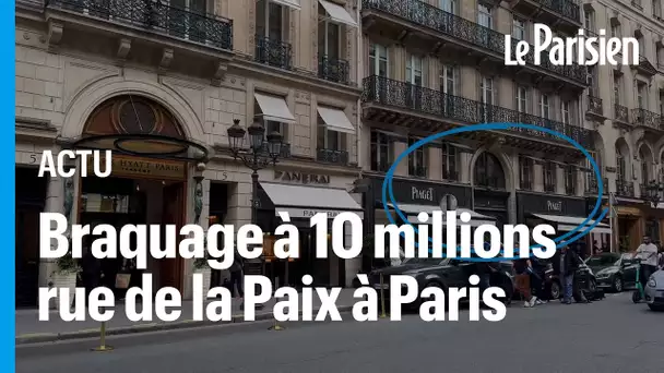 Paris : un braquage à plus de 10 millions d’euros dans une bijouterie de la rue de la Paix