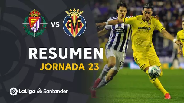 Resumen de Real Valladolid vs Villarreal CF (1-1)