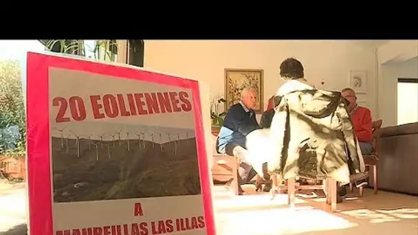 Pyrénées-Orientales : le projet d'un parc éolien à Maureillas mobilise des opposants