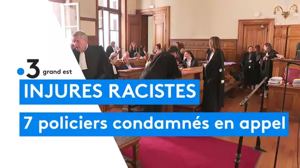 Sept policiers de la Bac de Nancy condamnés en appel pour injures racistes