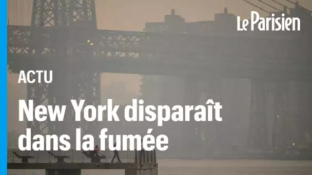 New York prise au piège par une fumée descendue tout droit du Canada
