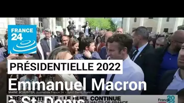 Présidentielle 2022 : Emmanuel Macron à Saint-Denis pour parler de mal-logement • FRANCE 24
