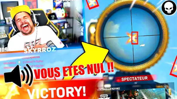 JE SPEC LE PIRE HACKEUR et SA REACTION A LA FIN est INCROYABLE sur WARZONE !!