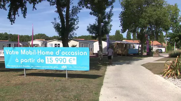 Charente-Maritime : des propriétaires de mobil homes portent plainte contre le site Siblu