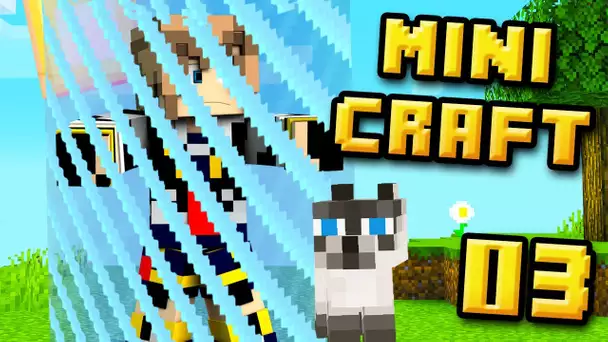Minecraft MAIS les chats explosent | MiniCraft #03