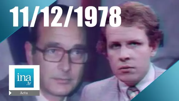 20h Antenne 2 du 11 décembre 1978 | Semaine noire dans la sidérurgie | Archive INA