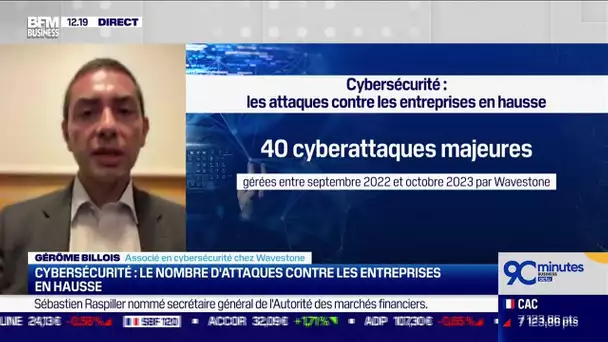 Gérôme Billois (Wavestone): Cybersécurité en entreprise, comment se protéger des attaques ?