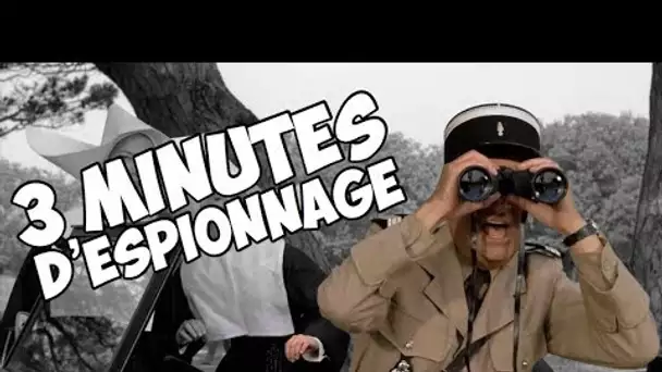 3 minutes d&#039;espionnage avec Louis de Funès !