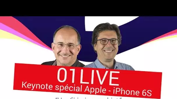 01LIVE SPECIAL Keynote Apple iPad Pro et iPhone 6S (replay)