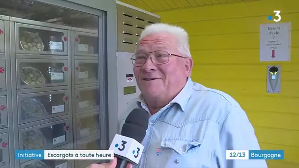 Yonne : le premier distributeur automatique d’escargots est installé à Armeau