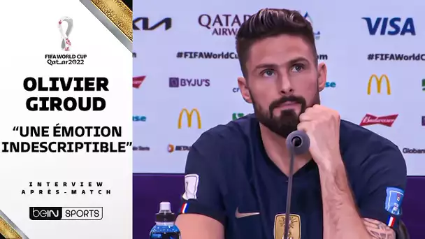 Angleterre - France / Olivier Giroud : "Une émotion indescriptible"