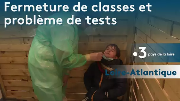 Covid-19 : fermetures de classes et problème pour tester les enfants