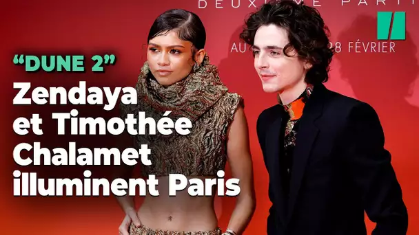 Ce détail doré sur les tenues de Zendaya et Timothée Chalamet va parler aux fans de "Dune"