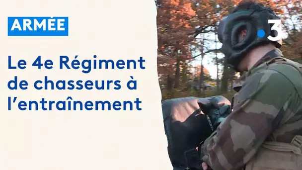 Mission Sentinelle : entraînement des soldats du 4e Régiment des Chasseurs de Gap